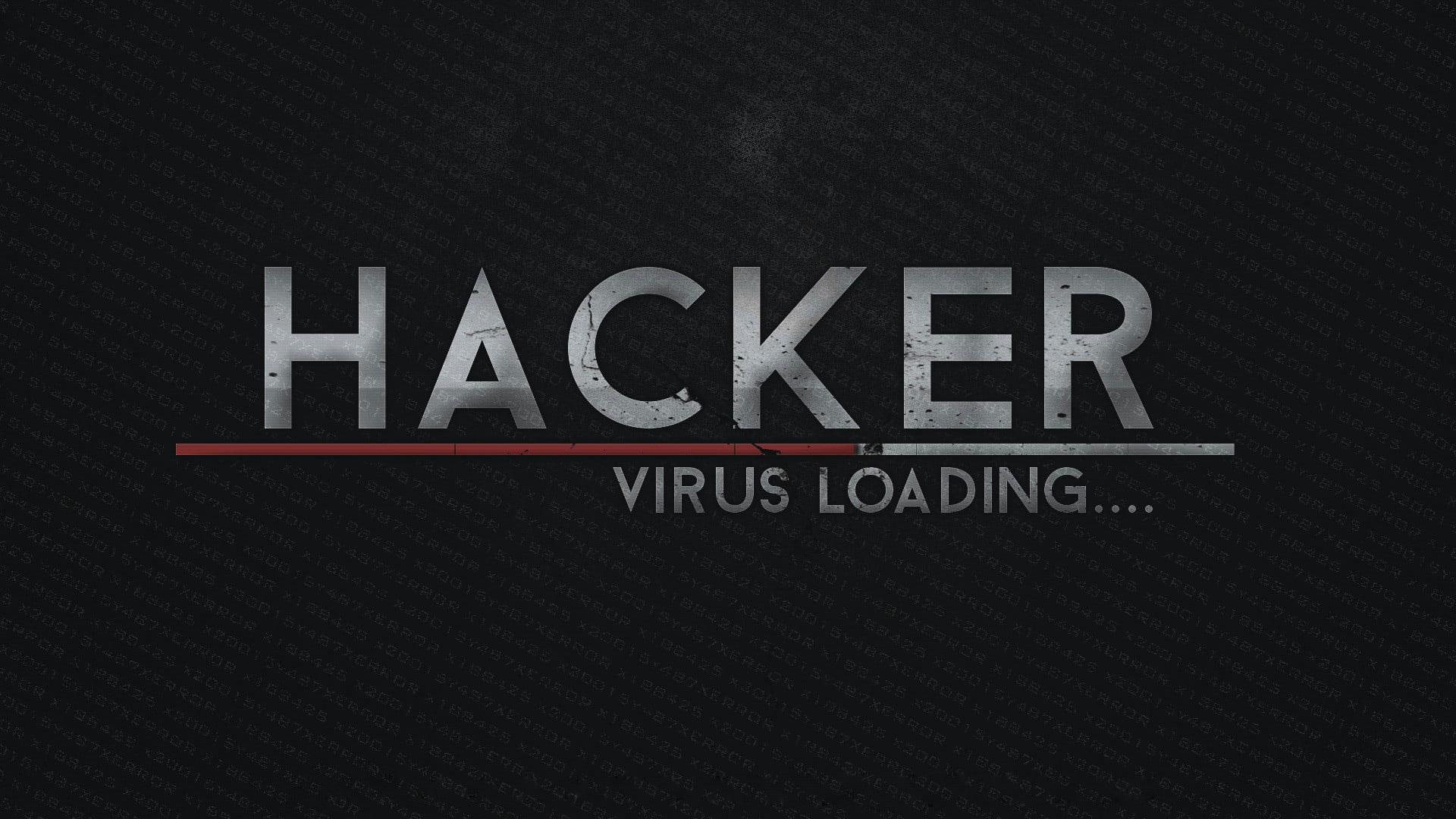 Wallpaper Hacker Virus Loading Text, Hacking, Hackers