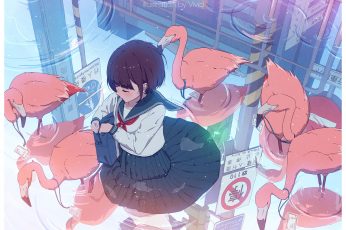 Wallpaper Lofi Anime, Anime Girls, Original Characters