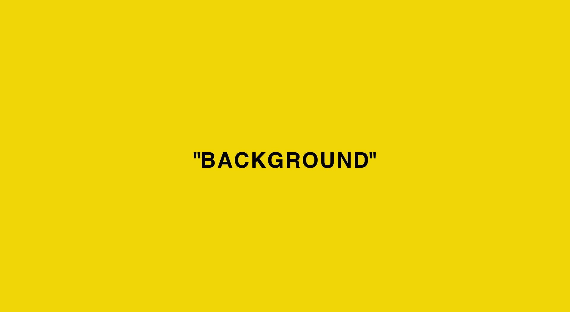 Wallpaper Off White Background, Artistic, Typography, Yellow