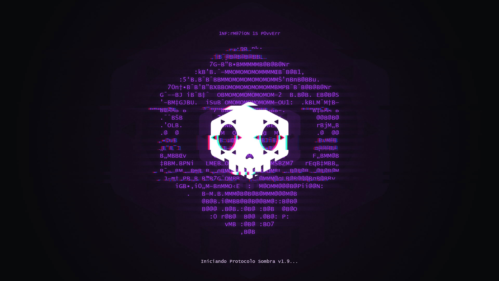 Wallpaper Overwatch, Sombra, Hacker, Logo, Games