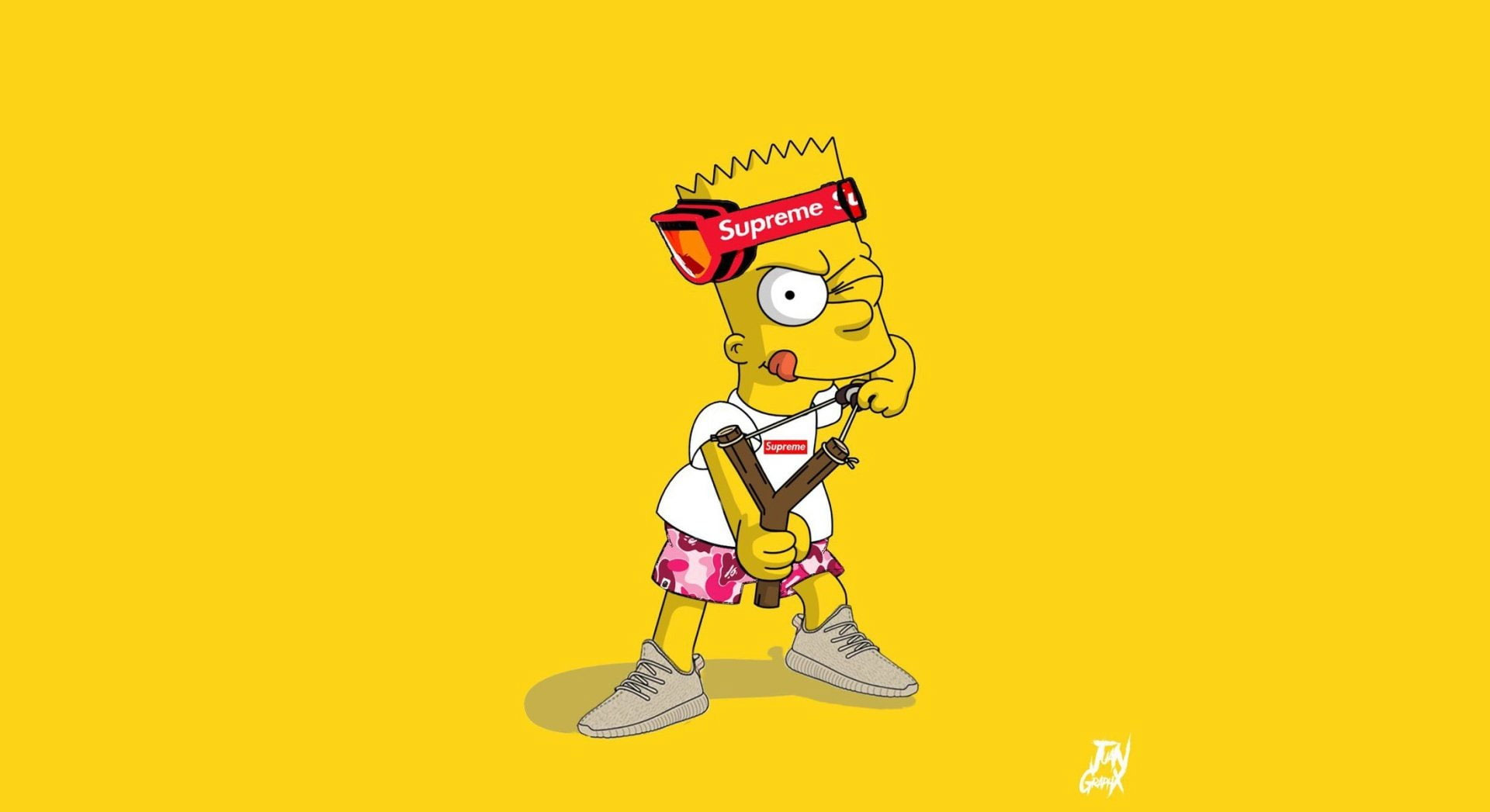 Wallpaper Supreme, Bart Simpson, bart simpson, Dope