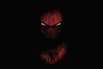 Wallpaper Spider Man Black Marvel HD, Cartoon Comic