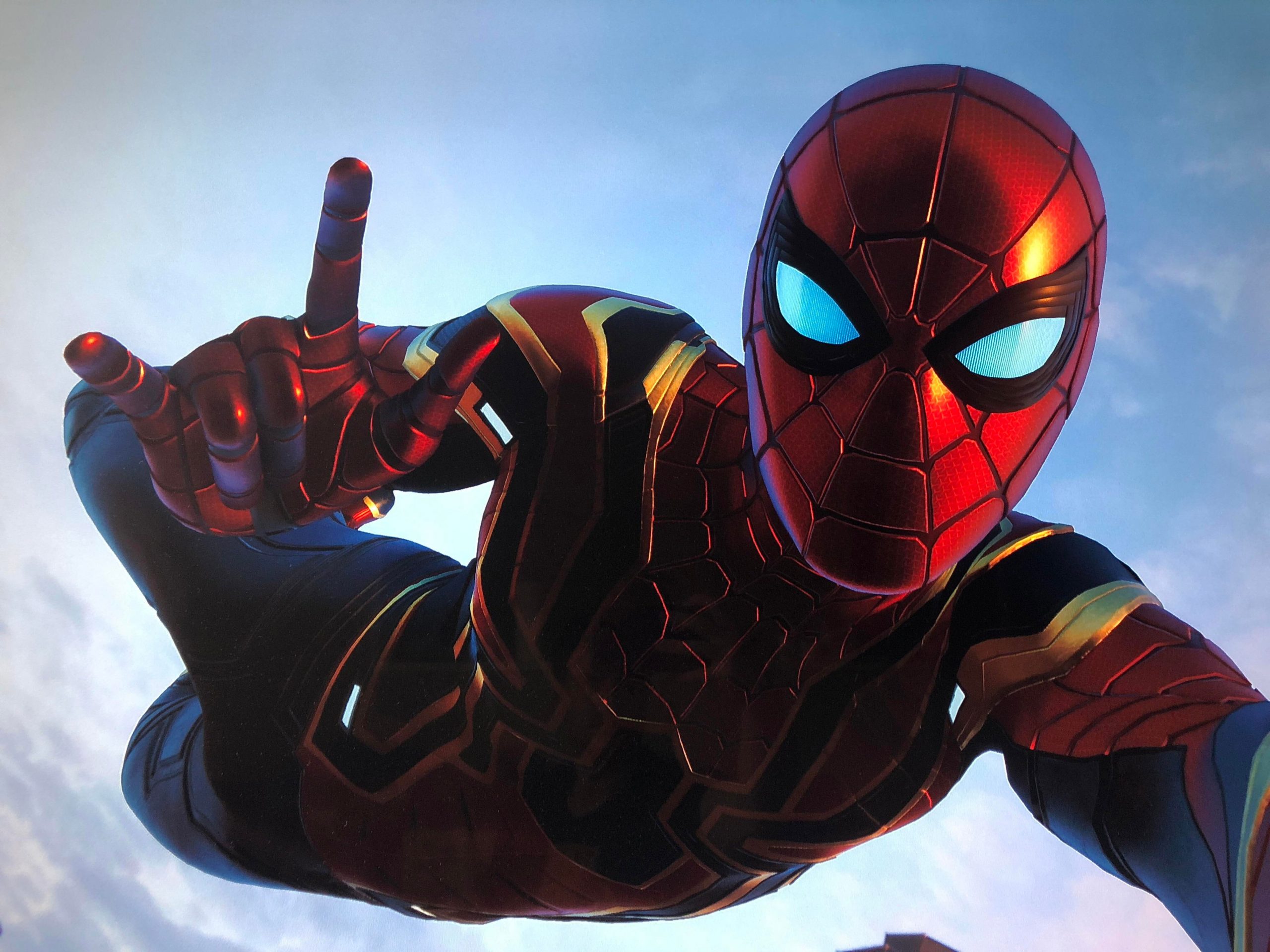Hd Wallpaper Spiderman Ps4, Superhero, Game