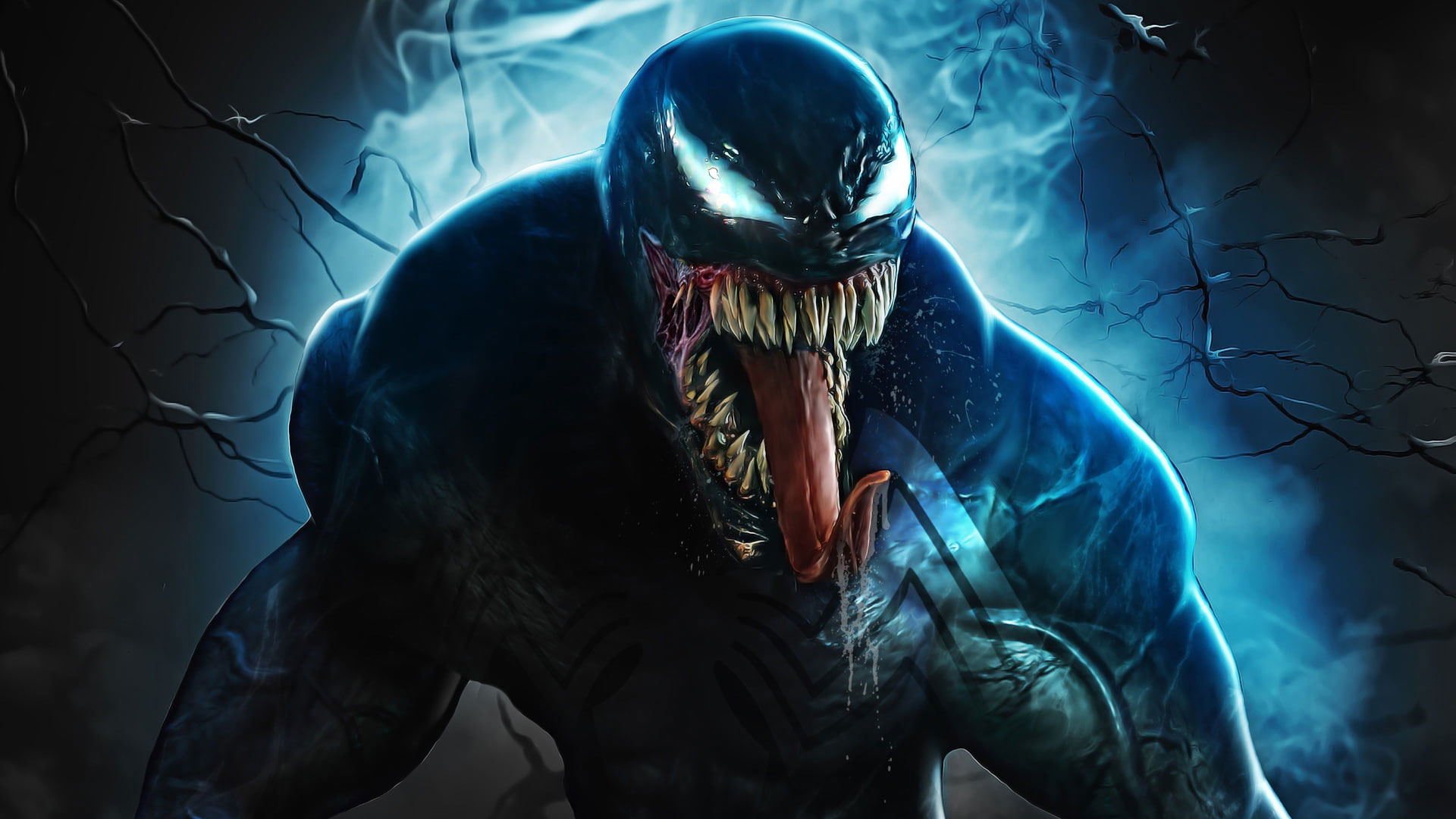 Wallpaper Venom, Artwork, Marvel Comics, Marvel Cinematic