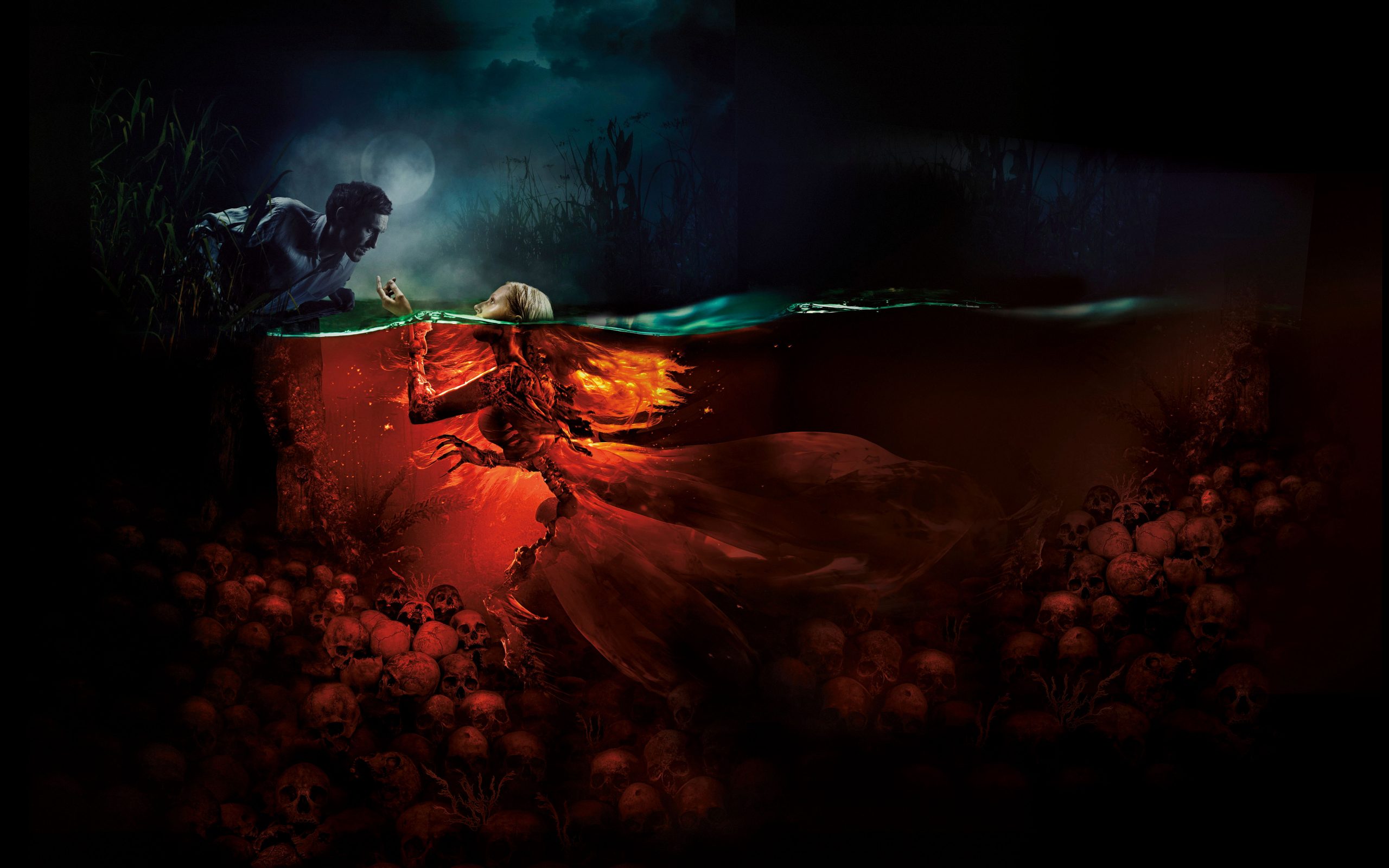 Wallpaper 4k, The Mermaid Lake Of The Dead, Horror