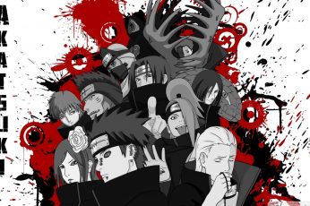 Wallpaper Akatsuki From Naruto Shippuden, Anime