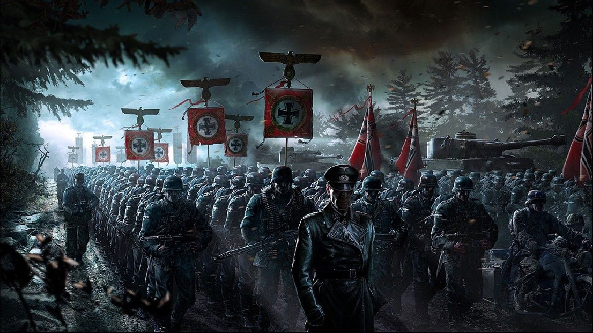 Wallpaper Army, Enemy Front, German, Mg42, Mp 40, Nazi