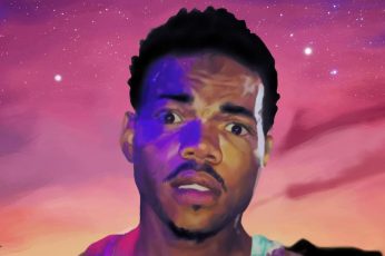 Wallpaper Chance The Rapper, Man’s Animated Face