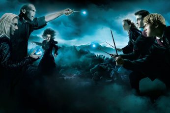Wallpaper Harry Potter, Lord Voldemort, Lucius