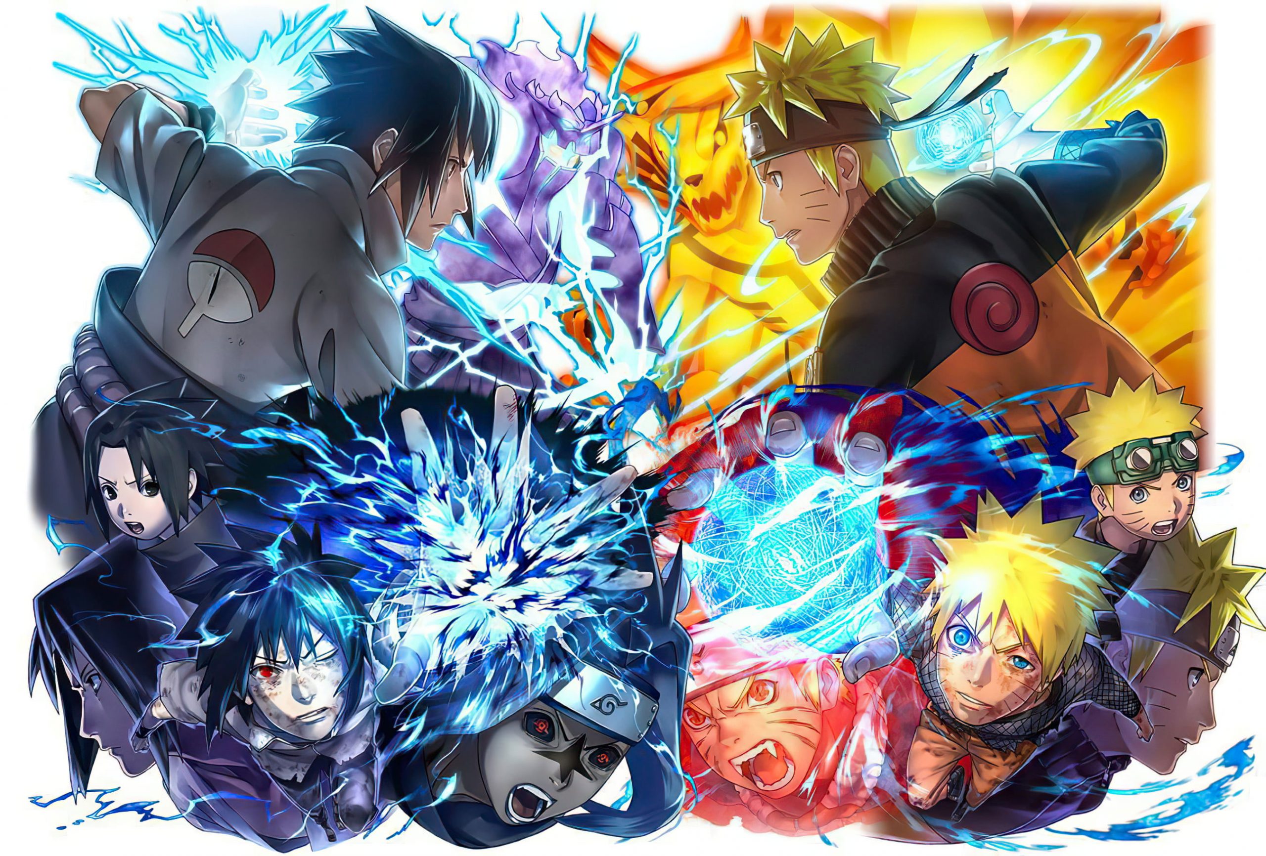 Wallpaper Naruto, Chidori Naruto, Naruto Uzumaki, Rasengan