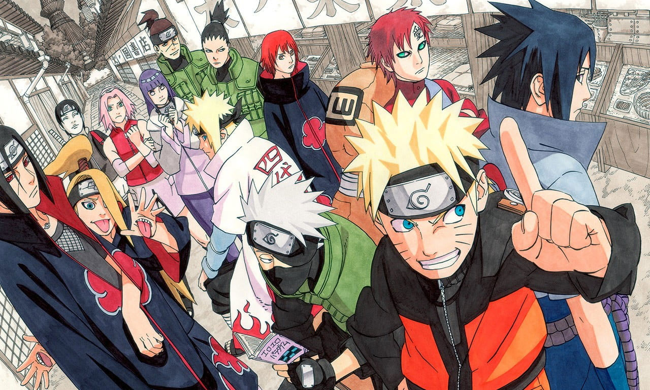 Wallpaper Naruto Illustration, Manga, Naruto Shippuuden