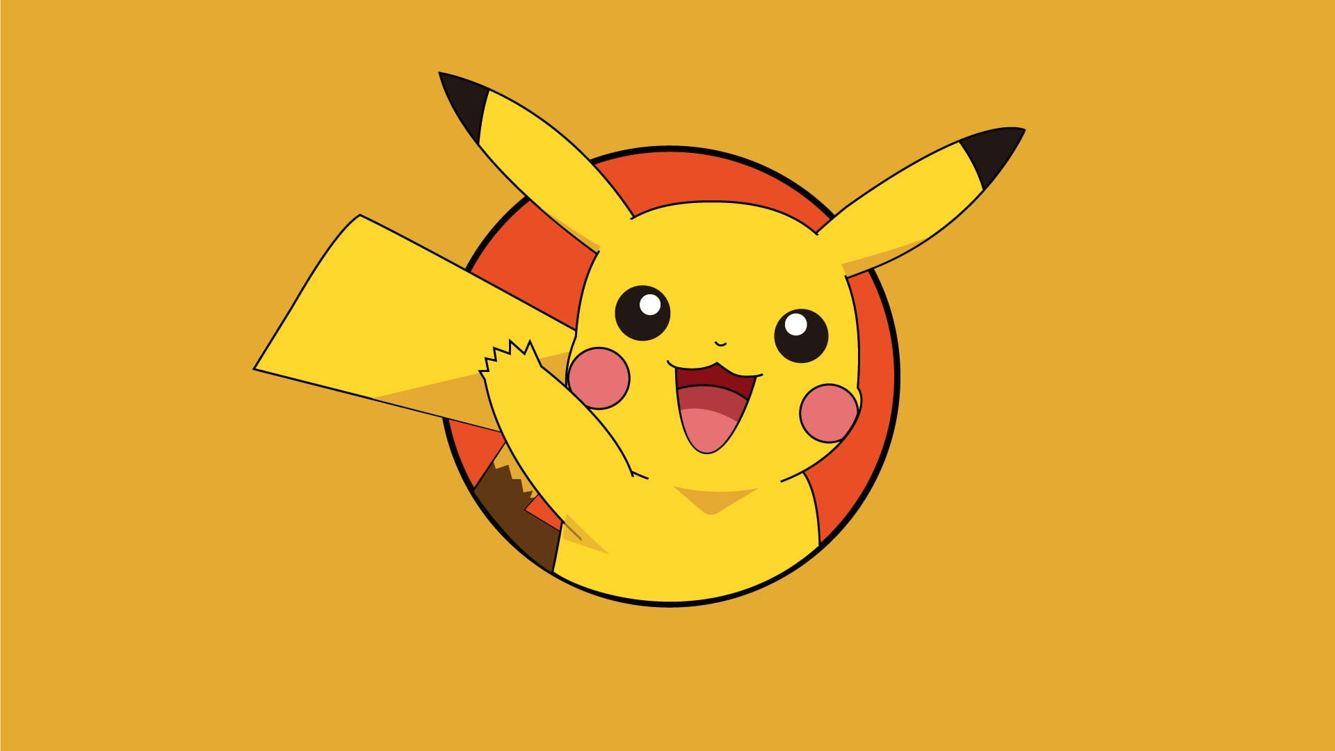 Wallpaper Pokemon Pikachu, Pokémon, Anime, Yellow