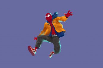 Wallpaper Spiderman Into The Spider Verse, 2018 Movies, 4k