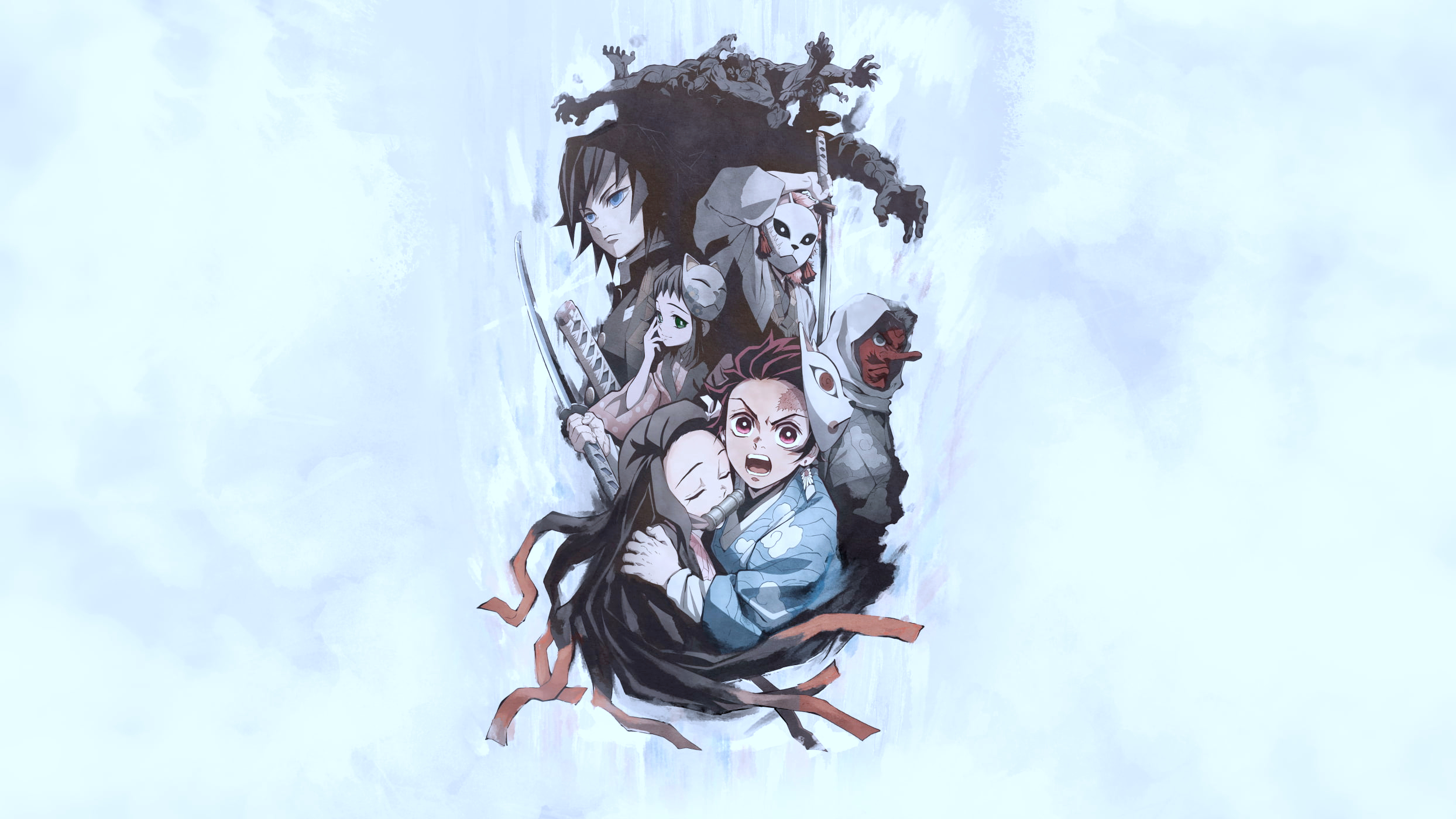 Wallpaper Anime, Demon Slayer Kimetsu No Yaiba, Nezuko