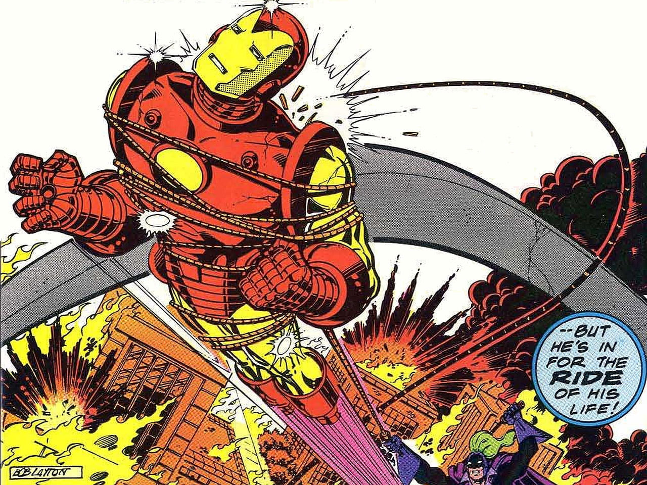 Wallpaper Iron Man, Invincible Iron Man