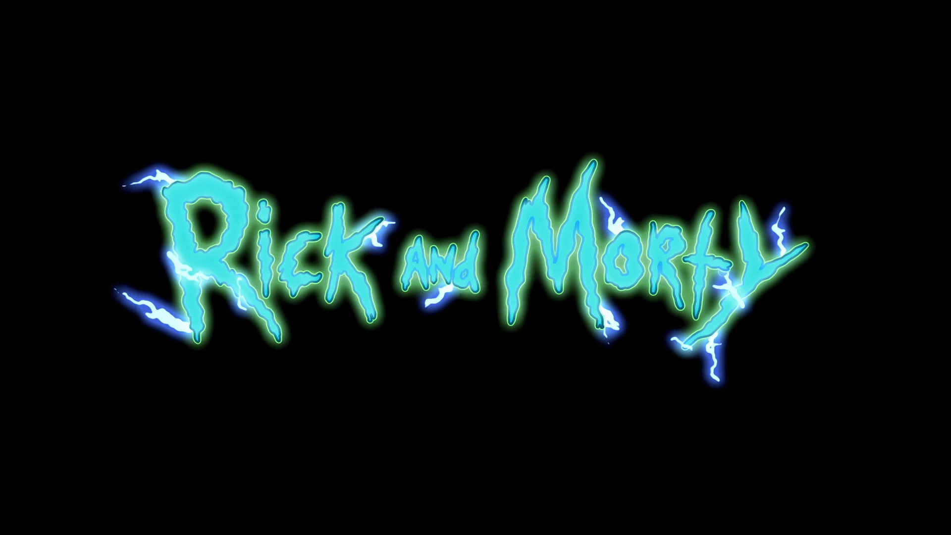 Wallpaper Rick And Morty, Illuminated, Glowing, Lighting