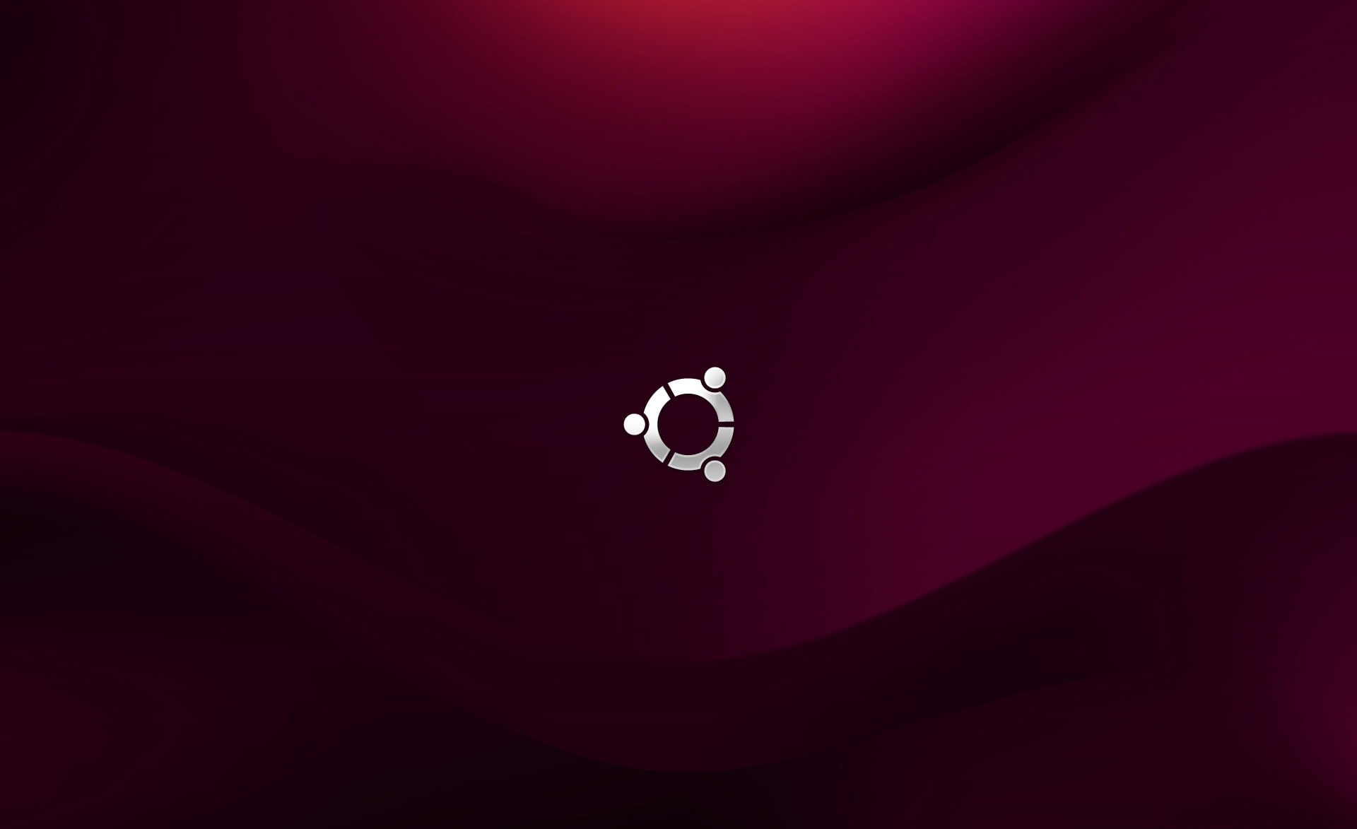 Wallpaper Ubuntu Lucid, Grey Circle With Three Dots Logo