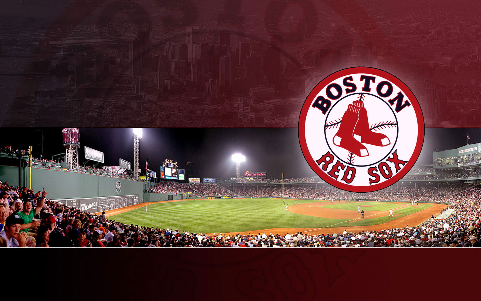 Wallpaper Baseball, Boston, Mlb, Red, Sox