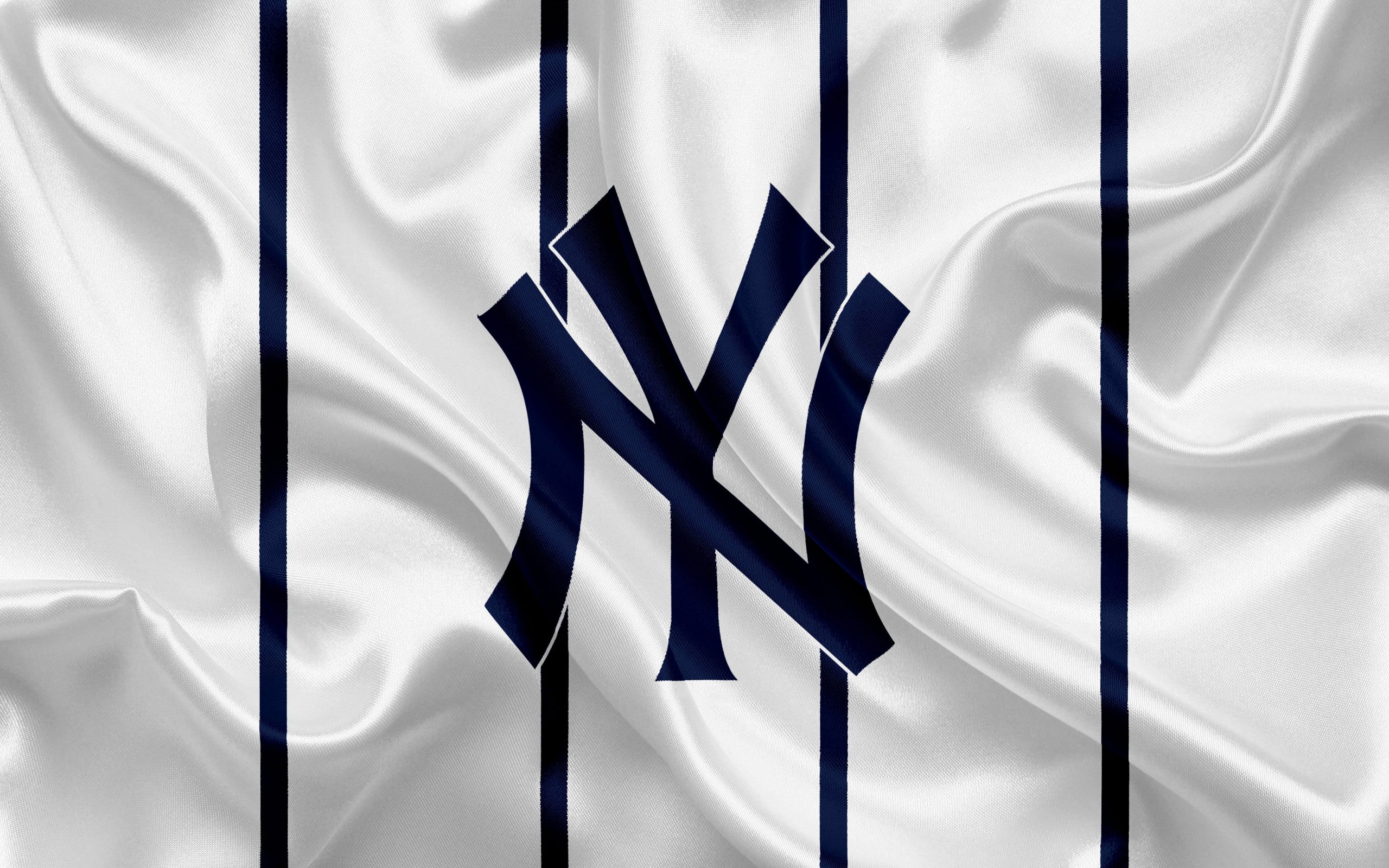 Wallpaper Baseball, New York Yankees, Logo, Mlb.