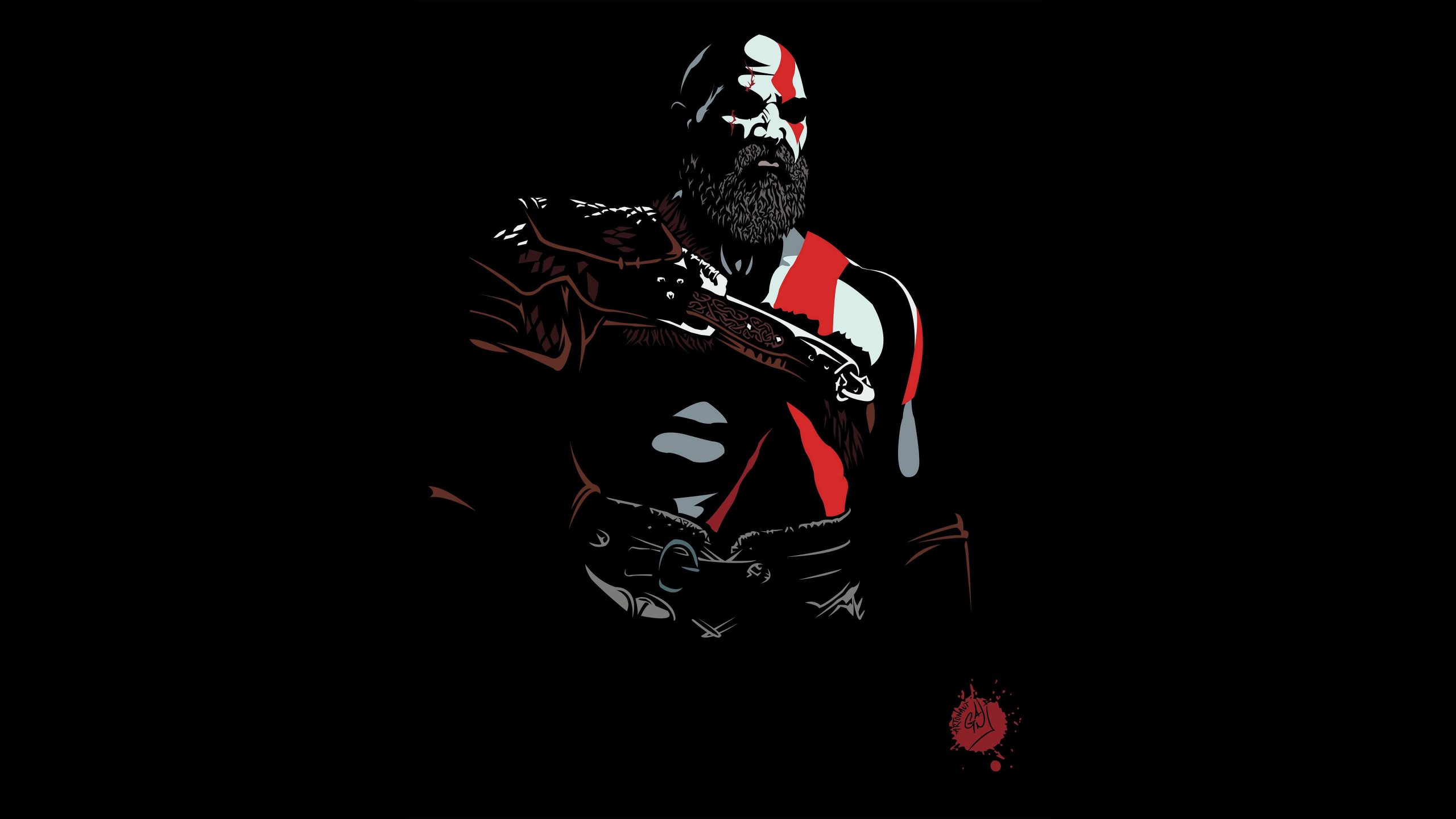Wallpaper Kratos, God Of War 4, Games, Ps Games, Hd, 4k - Wallpaperforu