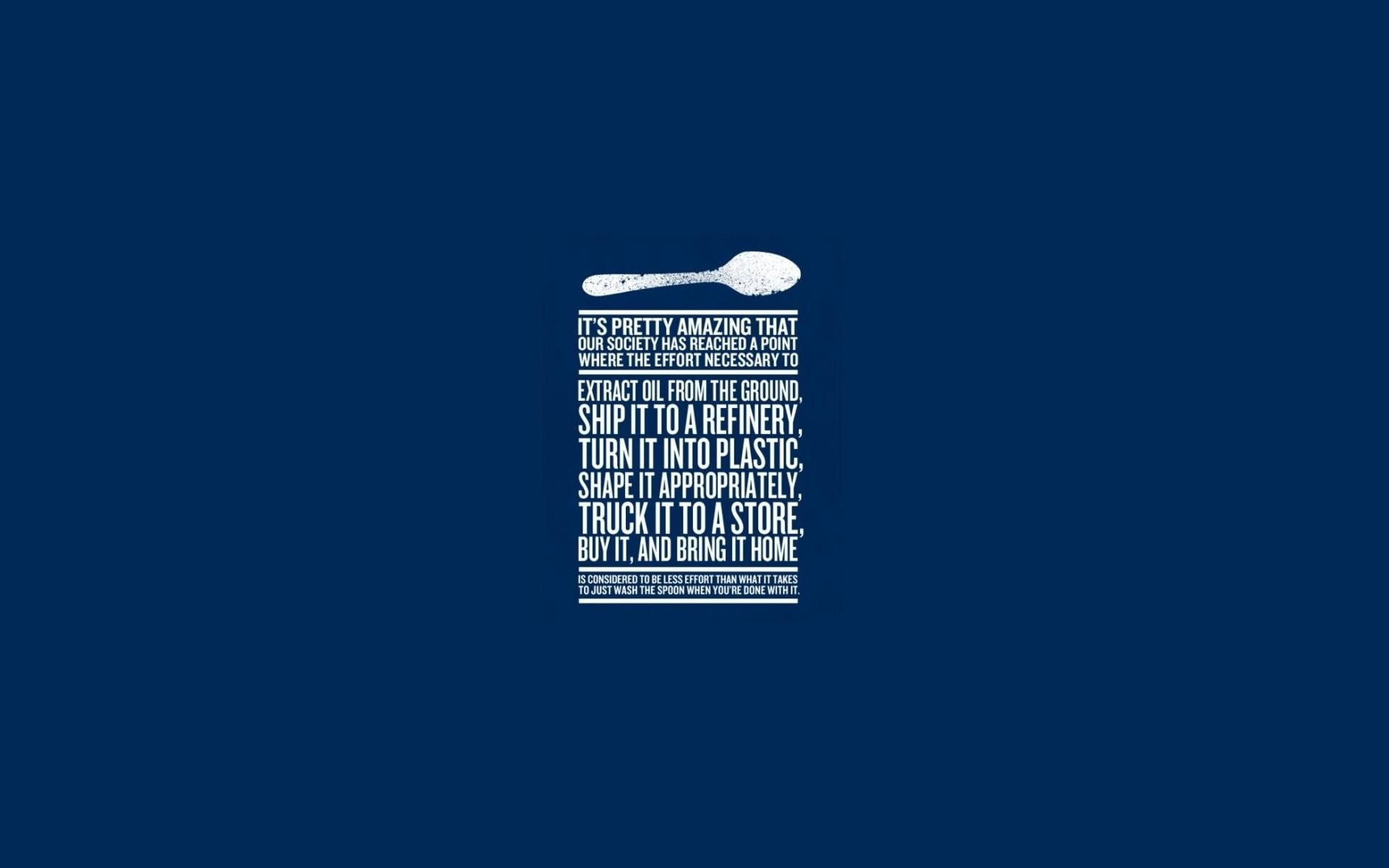 Wallpaper Oil Text Humor Funny Spoons Typography Blue Back, Funny, Funny