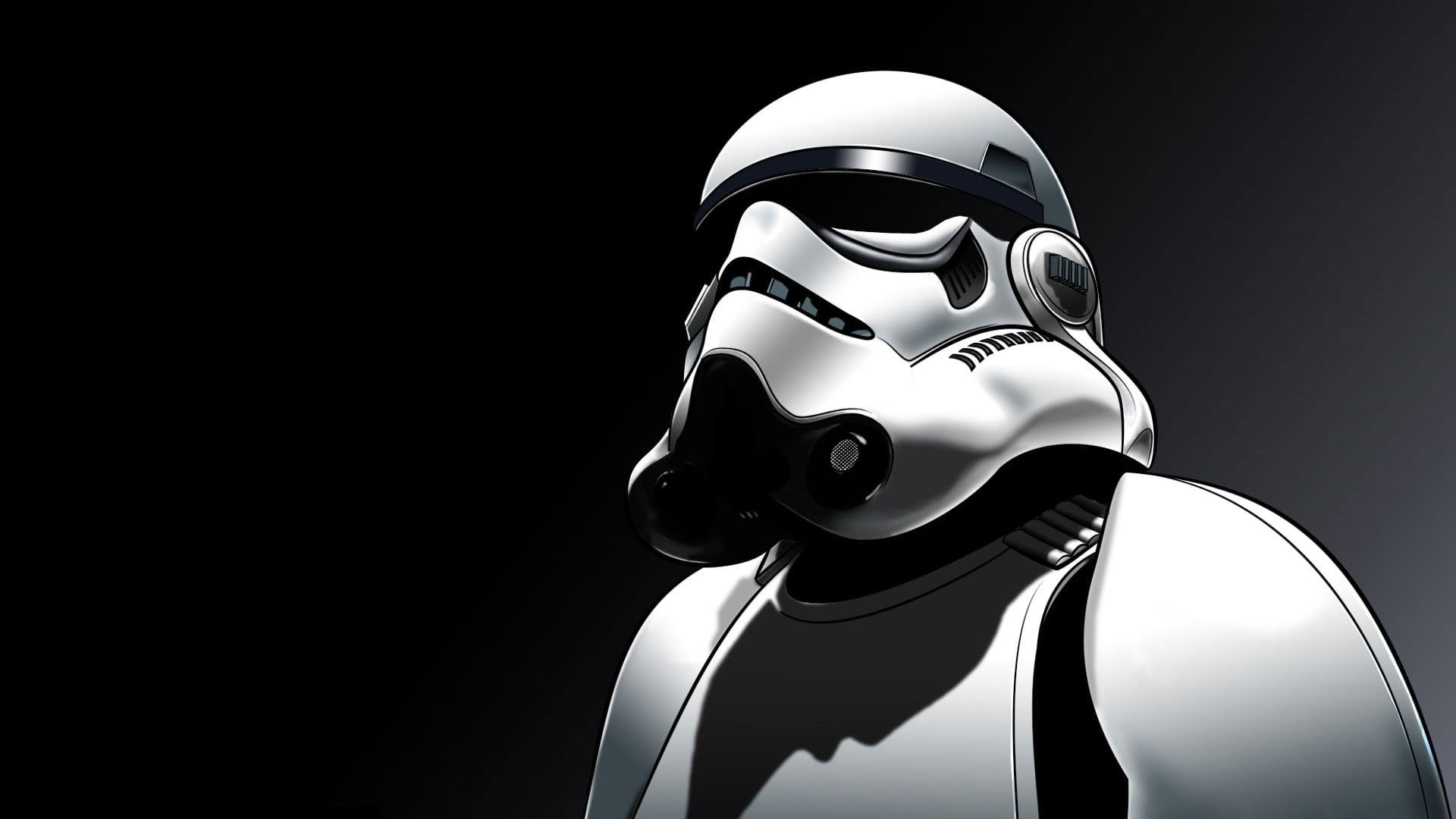 Wallpaper Star Wars Stormtrooper Illustration, Digital Art