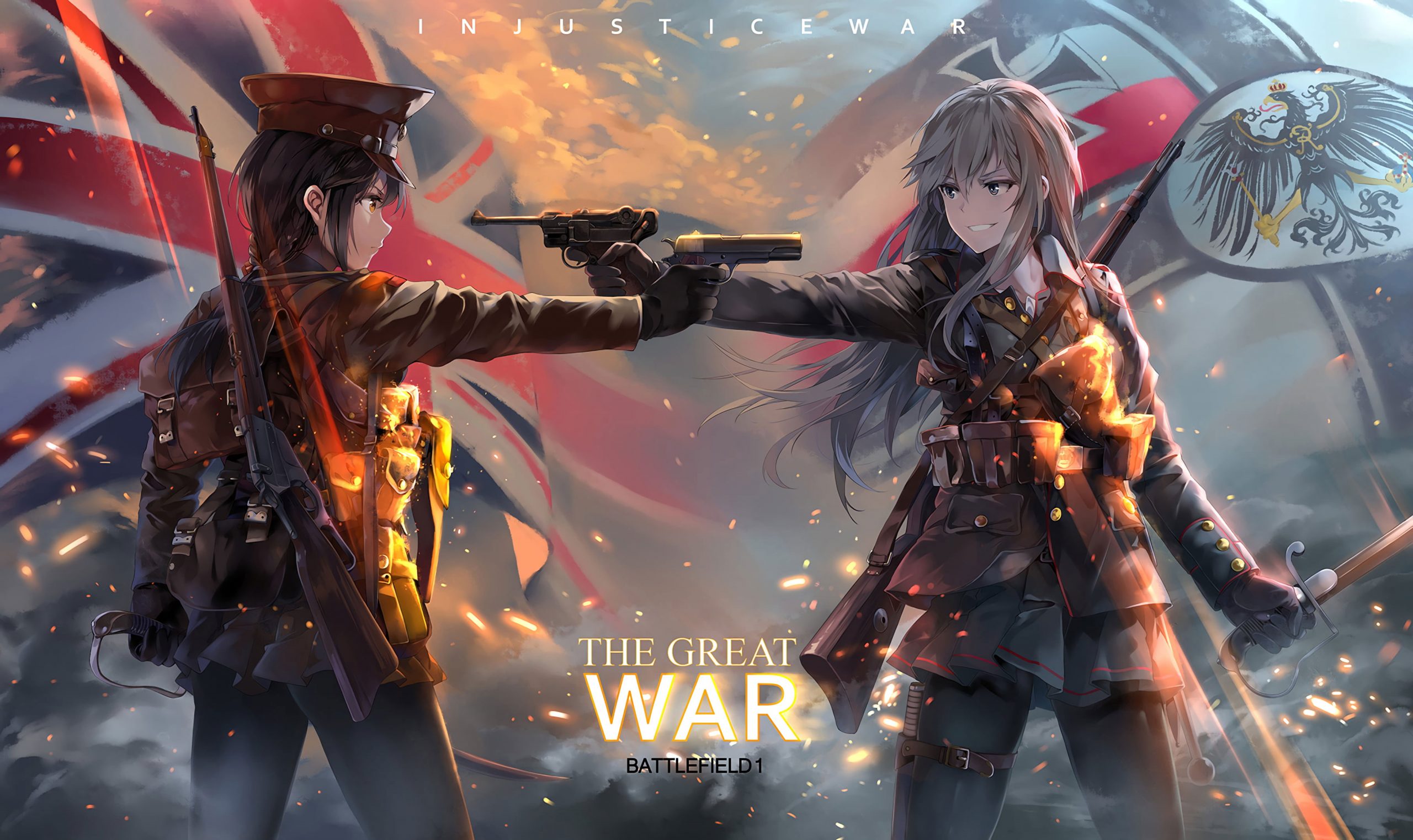The Great War Wallpaper, Anime, Anime Girls