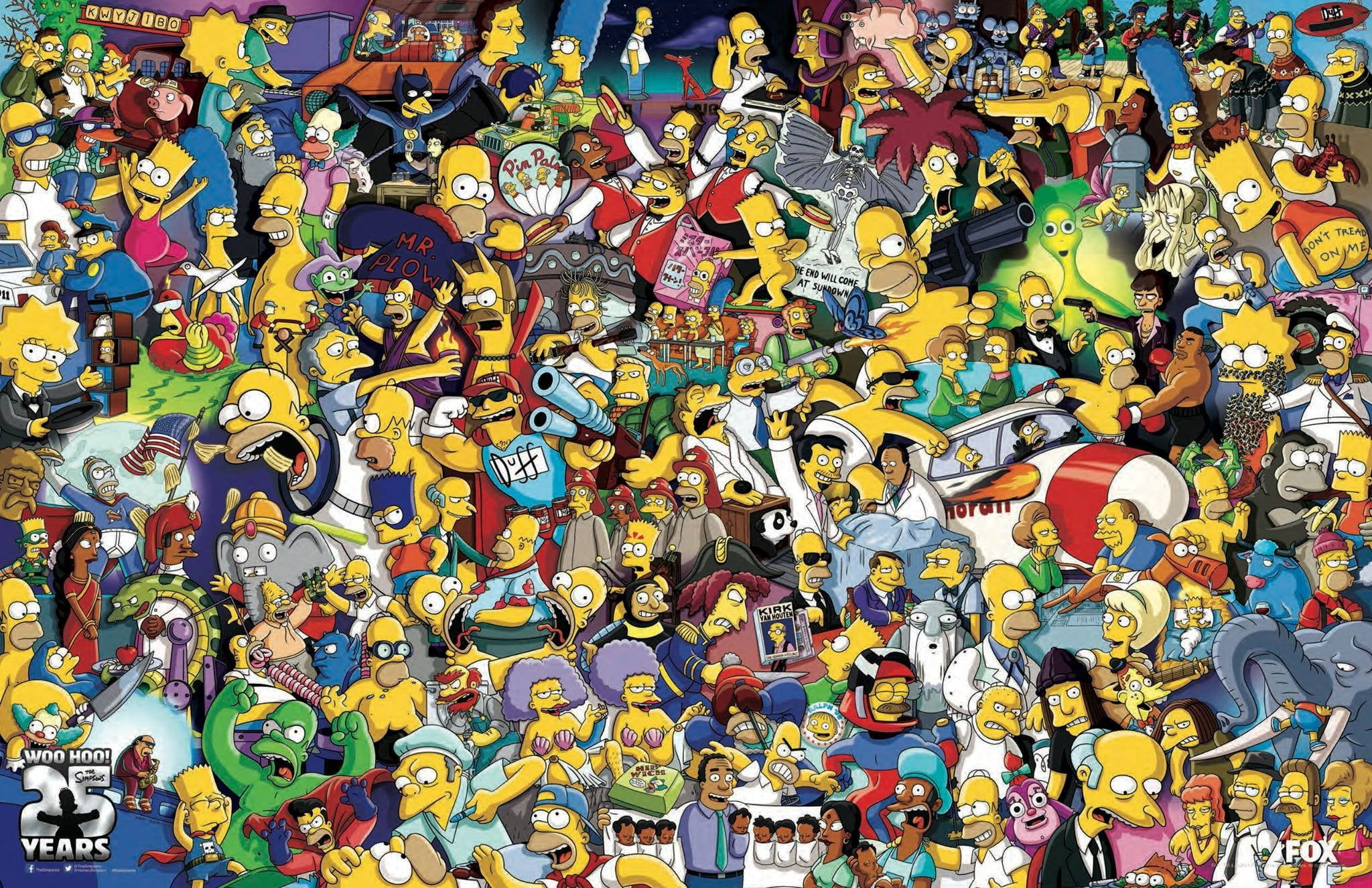 The Simpson Wallpaper, The Simpsons, Homer Simpson