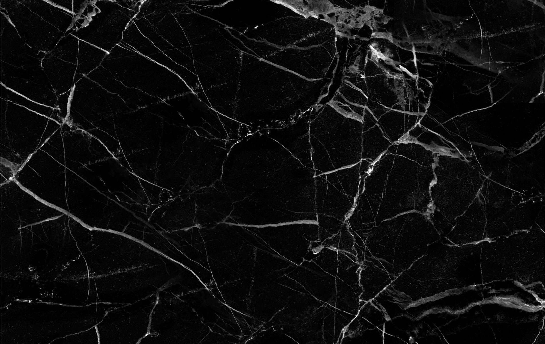 Aesthetic Black Marble Wallpaper