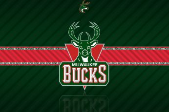 Wallpaper Basketball, Milwaukee Bucks, Emblem, Logo, Nba