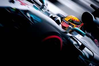 Wallpaper Black And Red Corded Gaming Mouse, Lewis Hamilton