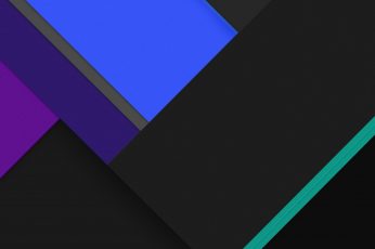 Wallpaper Black, Blue, And Purple Abstract, Minimal