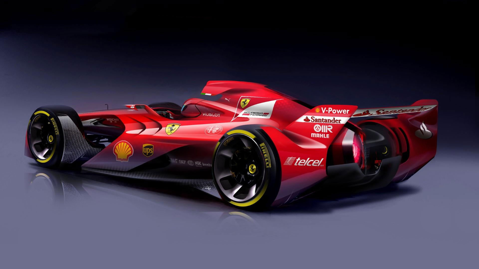 Wallpaper Ferrari, Ferrari F1 Concept, Formula One