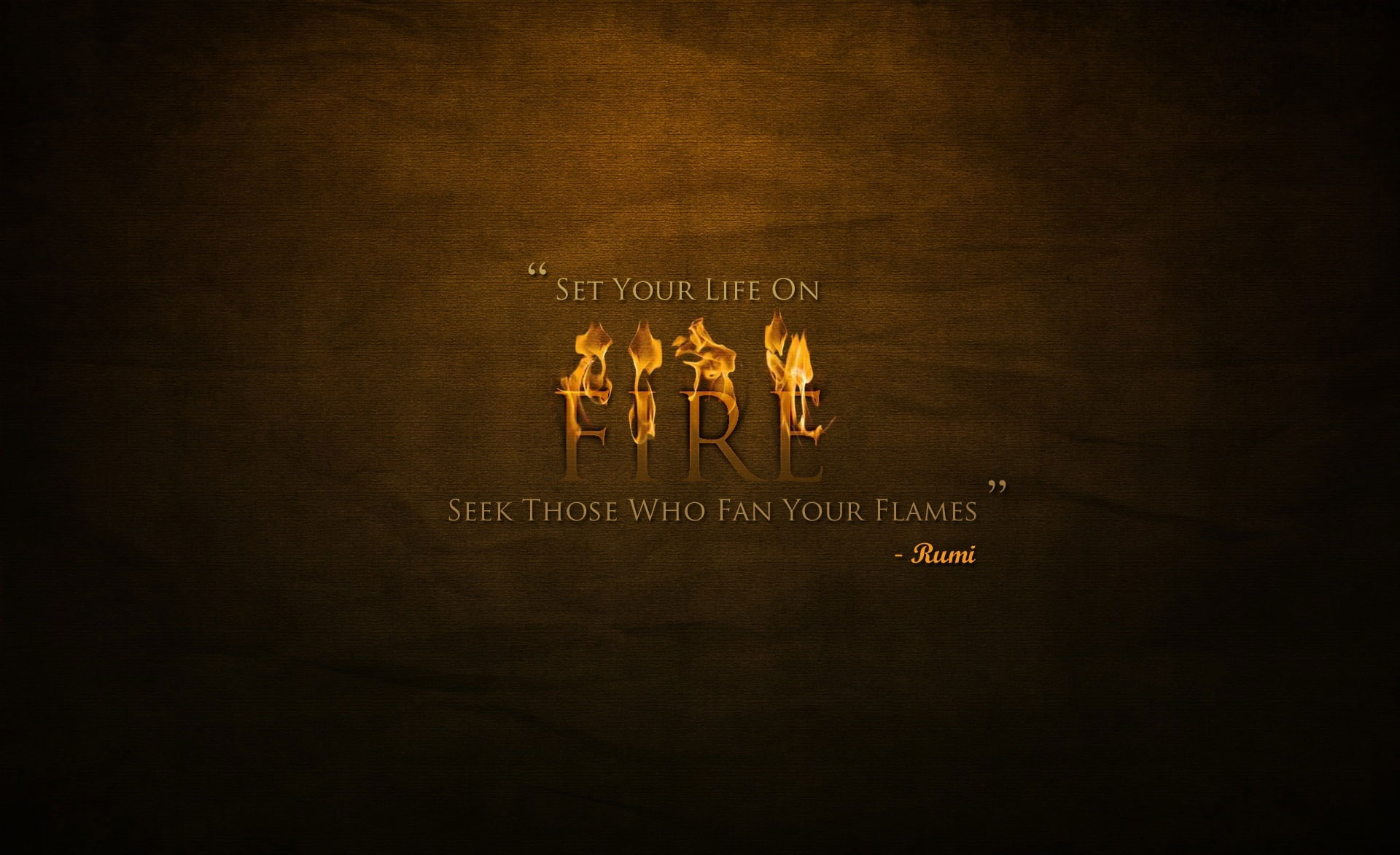 Wallpaper Fire, Fire Letters, Artistic, Typography, Quote