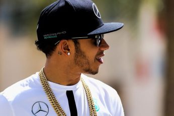 Wallpaper Men’s White Top, Lewis Hamilton, Mercedes F1