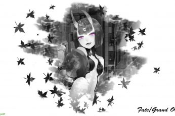 Wallpaper Oni Girl, Fate Grand Order