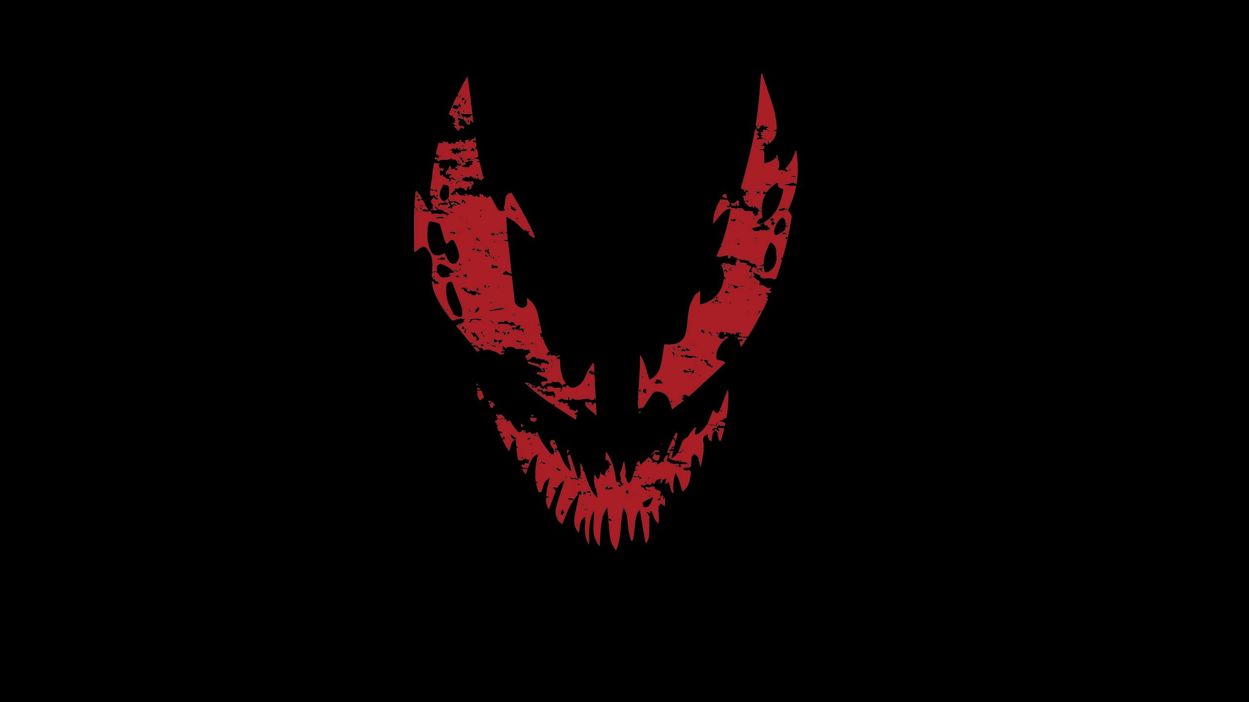 Wallpaper Red And Black Venom Illustration, Comics, Carnage
