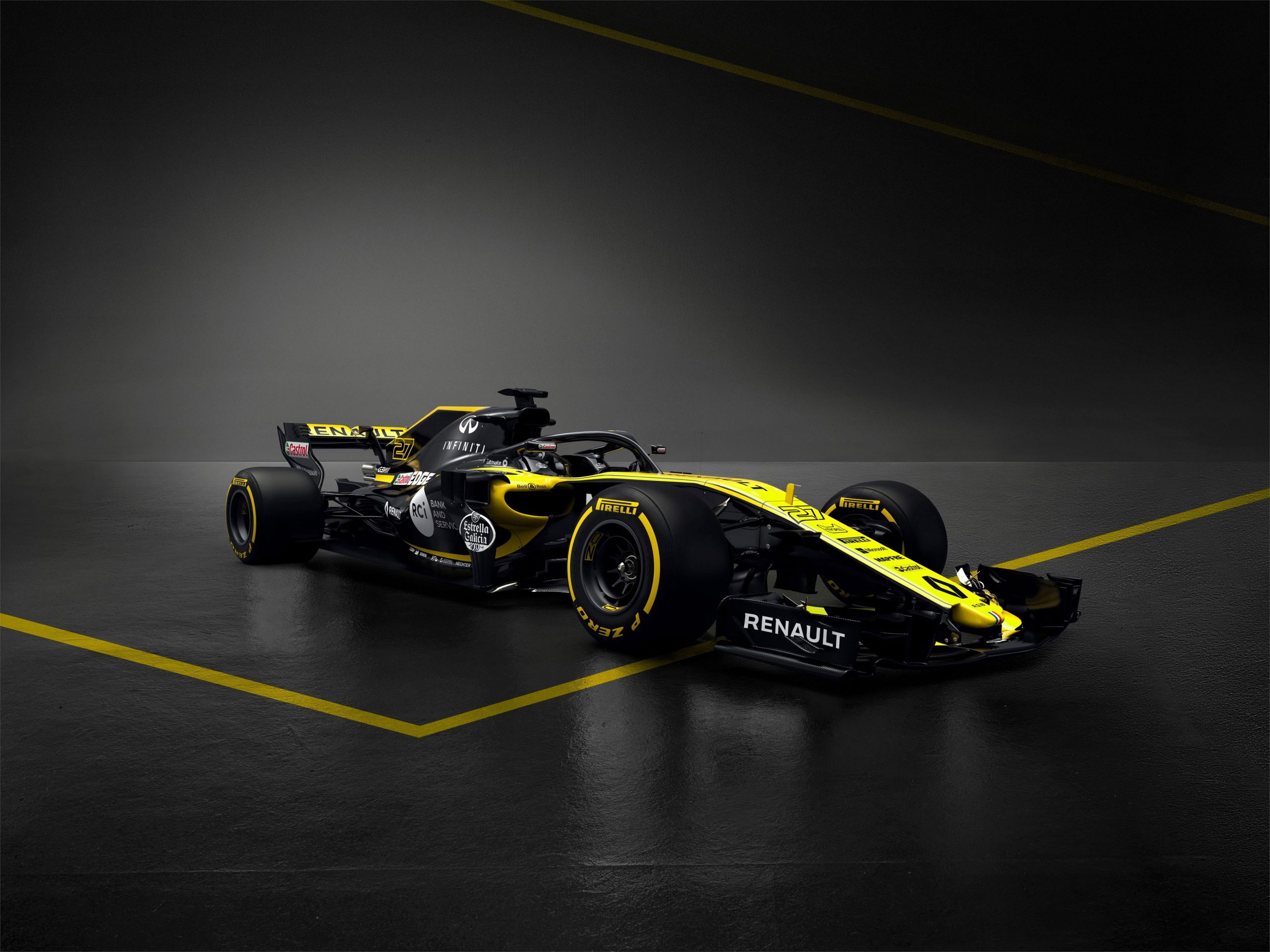 Wallpaper Renault R.S.18, F1 Cars, 2018, 4k, Formula One