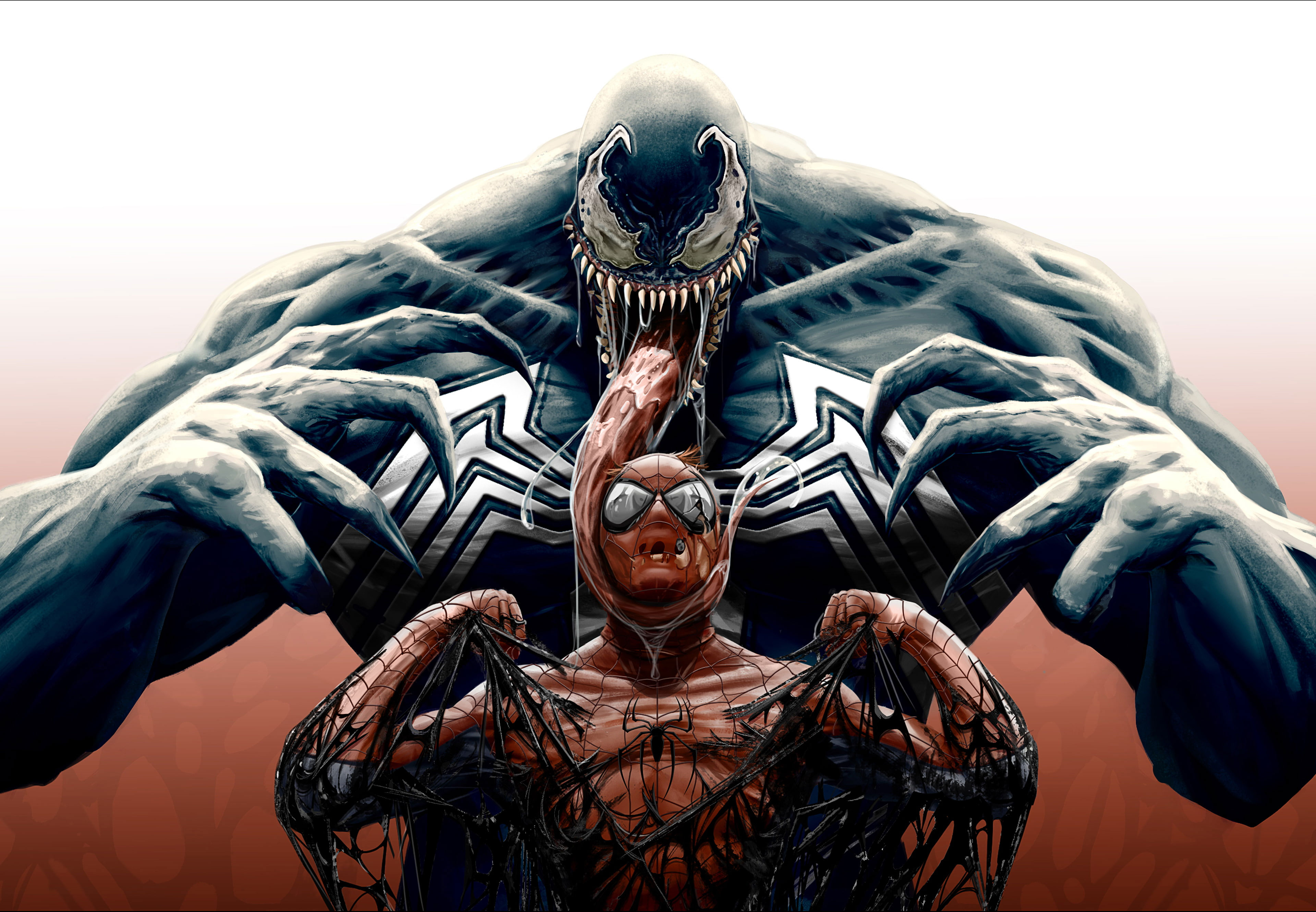 Wallpaper Venom, 4k, Spider Man, Marvel Comics, Superhero, 4k, Movies