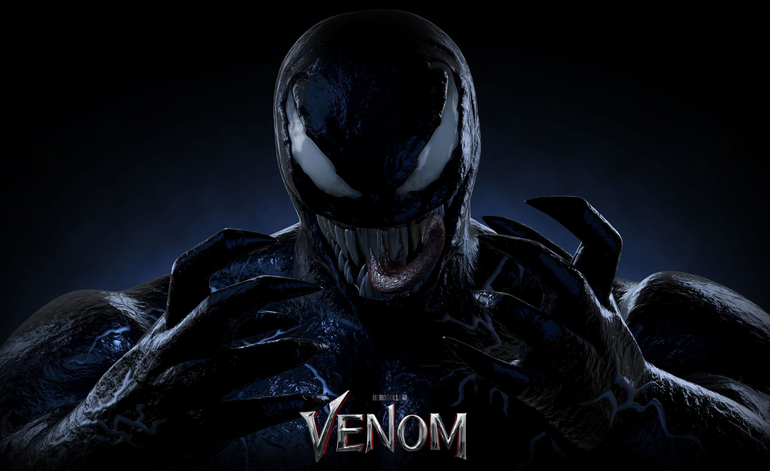 Wallpaper Venom Movie, Hd, 4k, Supervillain, Digital Art