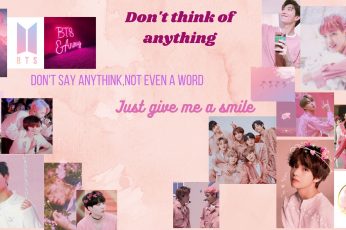 Dont Think Of Anything Wallpaper, Kpop, BTS