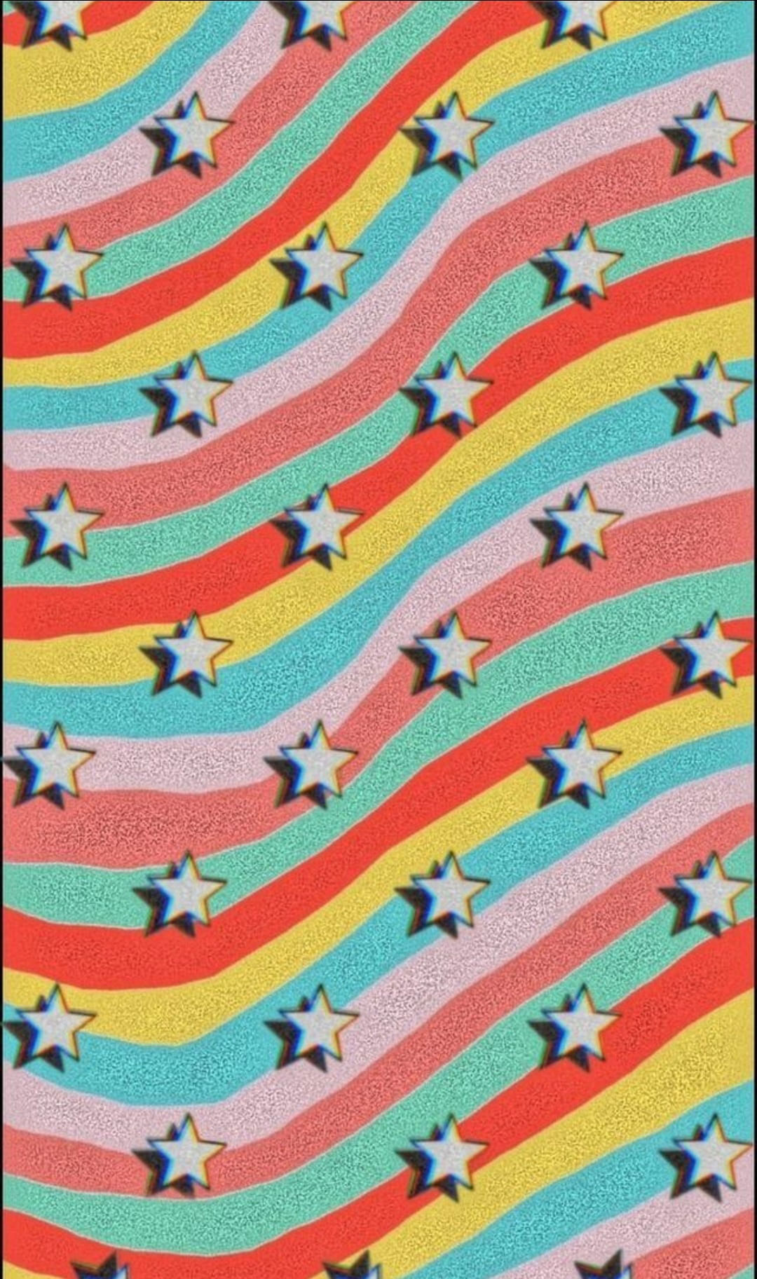 Kidcore Wallpape , Rainbow, Star, Hd Mobile Wallpaper