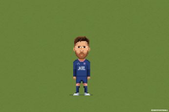 Messi Paris Saint Germain Wallpaper Pixel Art