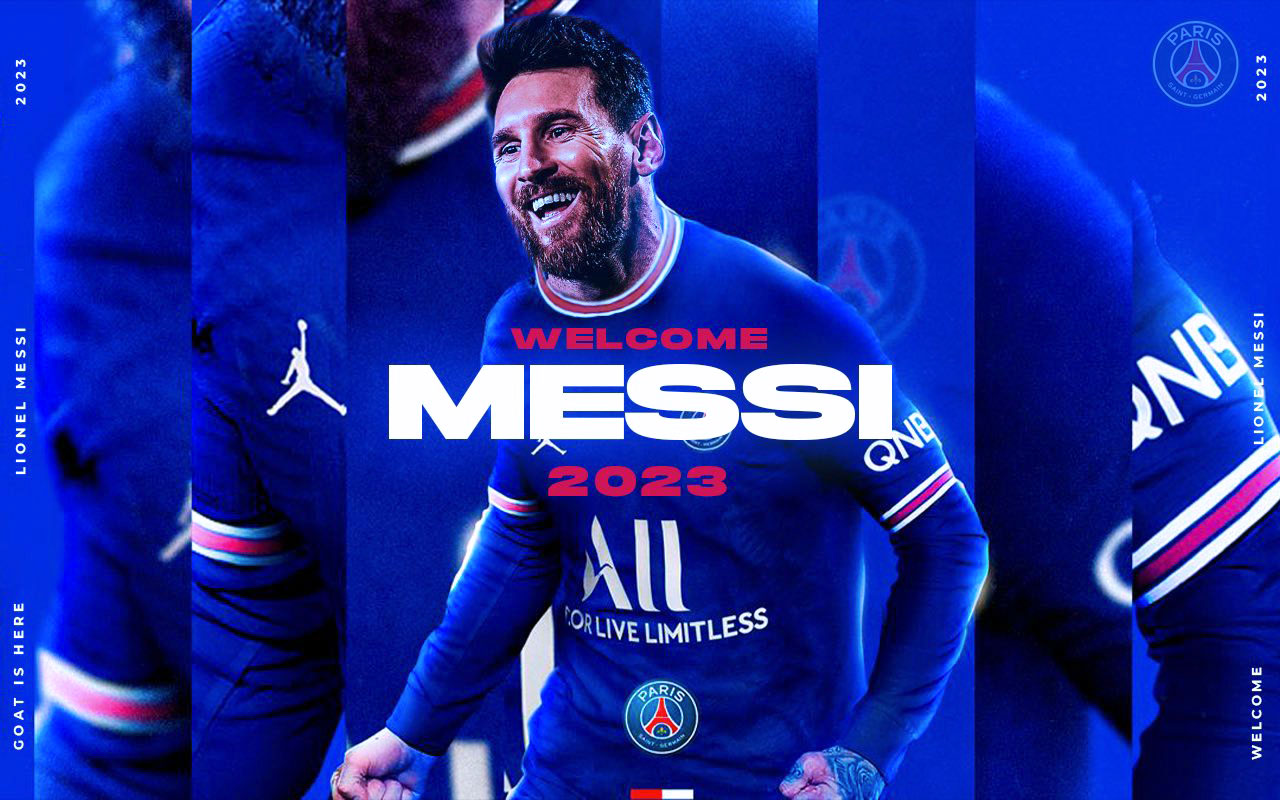 Messi PSG Wallpaper