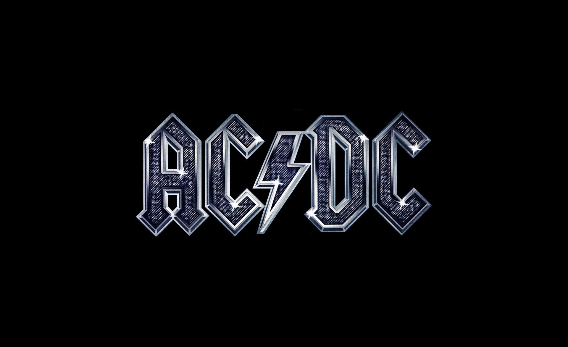 Wallpaper AcDc High Voltage, Ac Dc Logo, Music, Rock, Acdc
