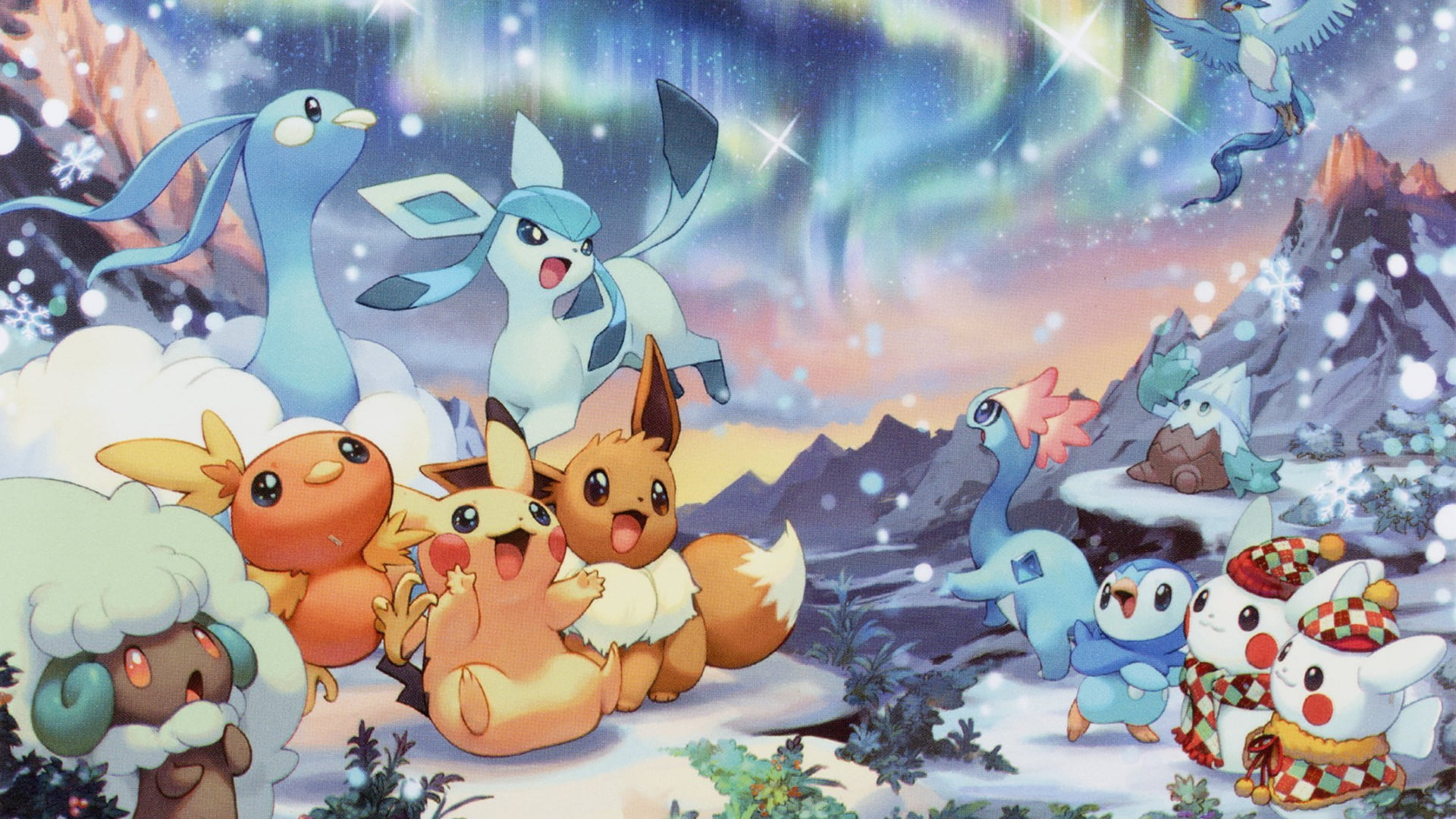 Assorted Characters Pokemon Wallpaper, Pokémon