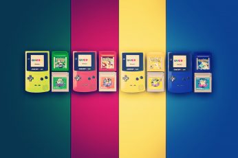 Wallpaper Assorted Color Nintendo Game Boy Advance Lot
