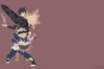Wallpaper Black Clover Asta And Yuno, Anime, Asta Black