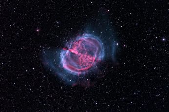 Wallpaper Blue, Pink, And Black Galaxy, Nebula