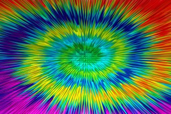 Wallpaper Blue, Yellow, And Red Tie Dye Shirt, Abstract